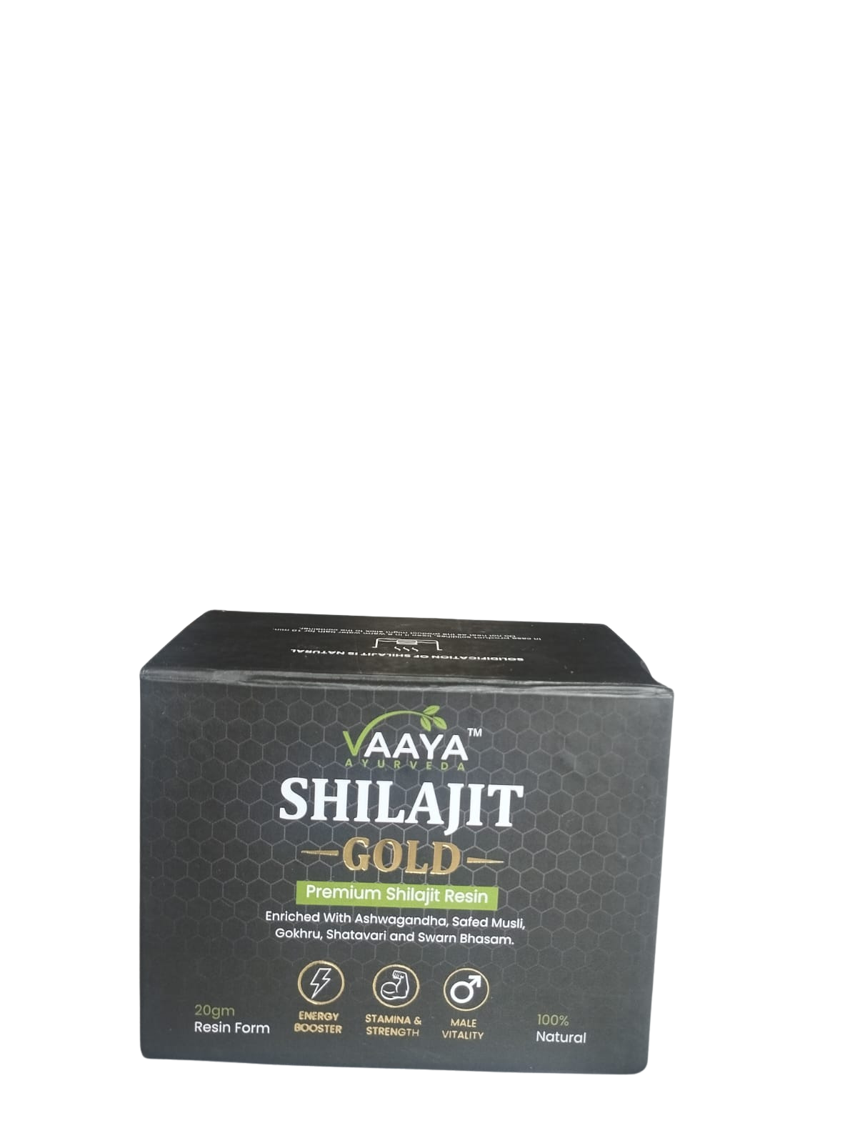 Vaaya Shilajit Gold Resin box